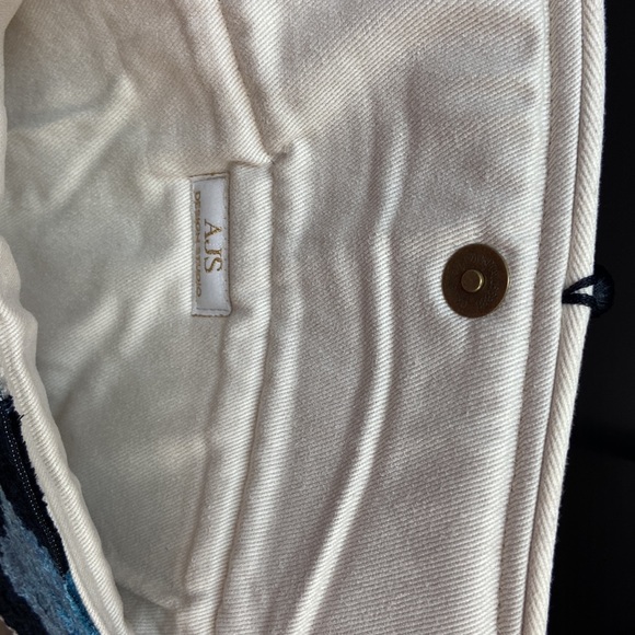 CL145 Clutch Handwoven silk and cotton - Picture 2 of 8